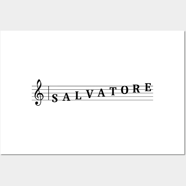 Name Salvatore Wall Art by gulden